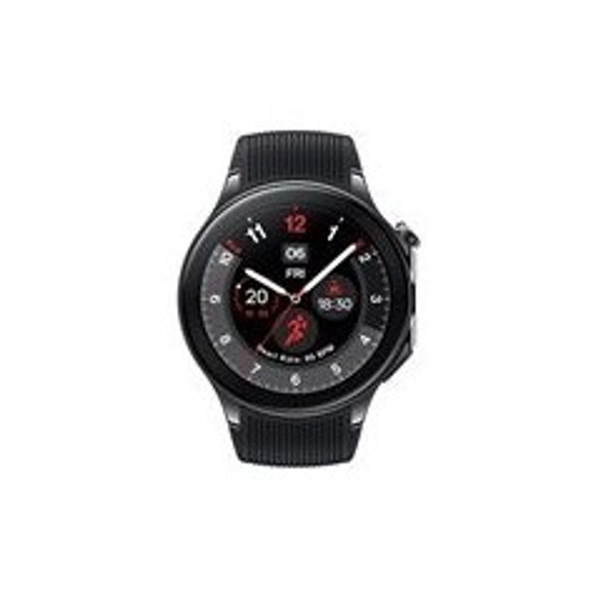 OnePlus Watch 2 Black (Black Rubberen Strap)