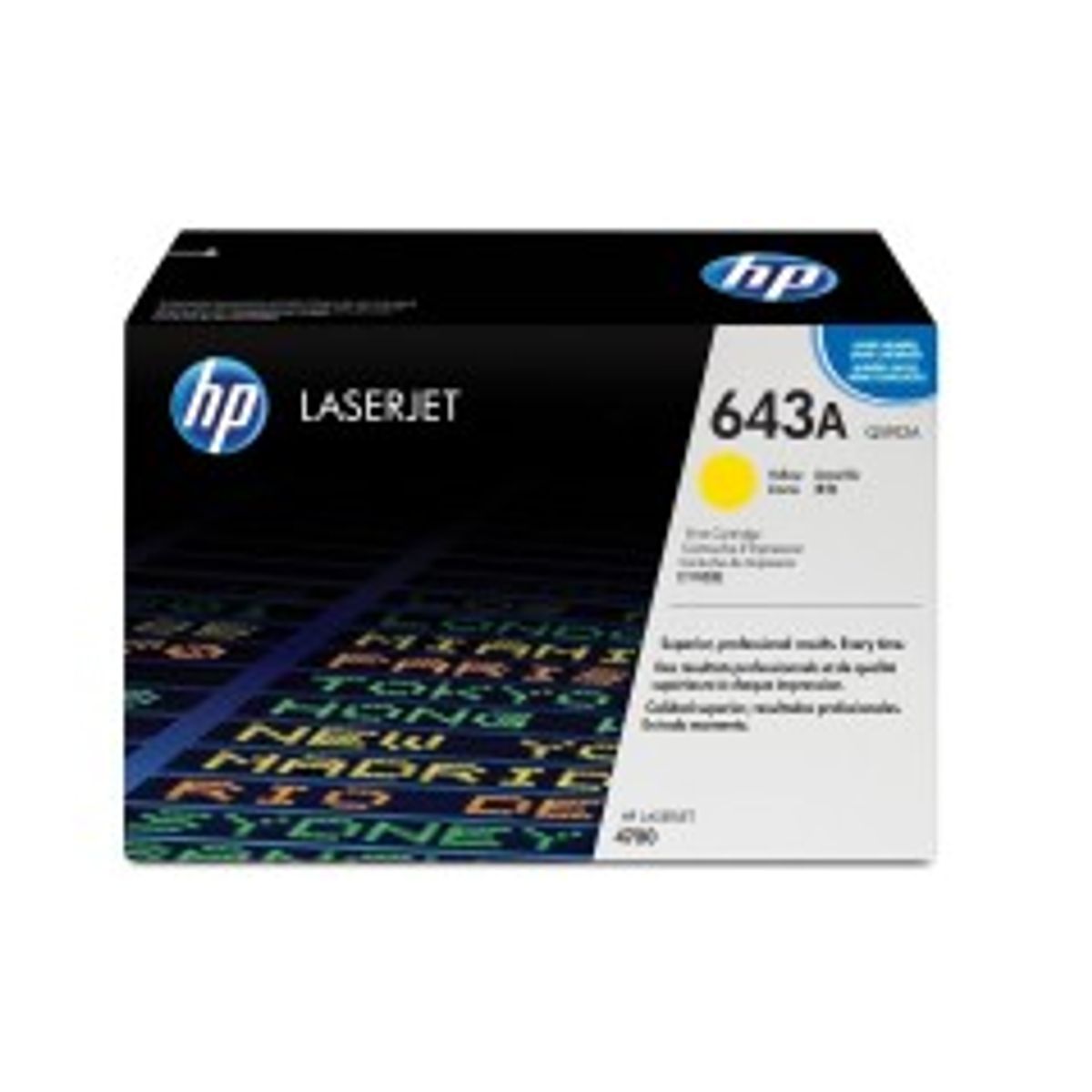 HP Toner Yellow Color 4700