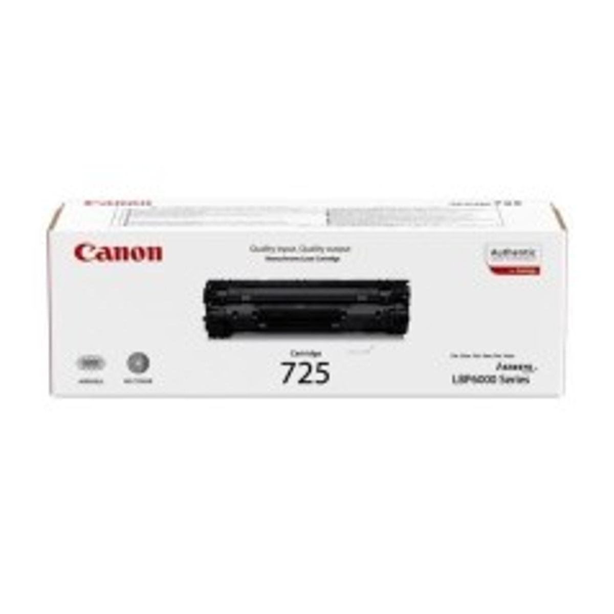 Canon CRG 725 Sort 1600 sider Toner 3484B002