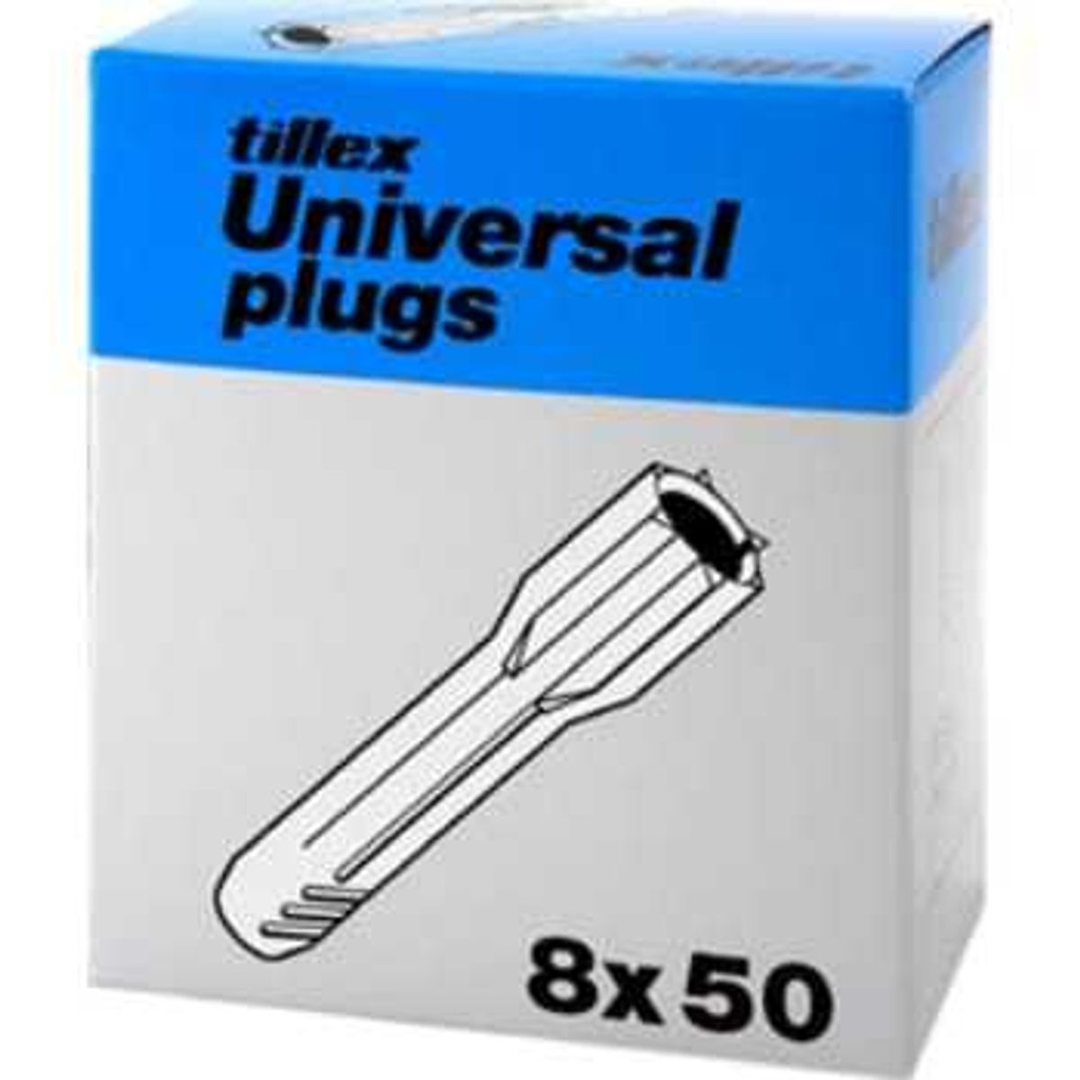 Tillex Plugs uni up5 5x30mm-100 gr&aring; (1000 stk)