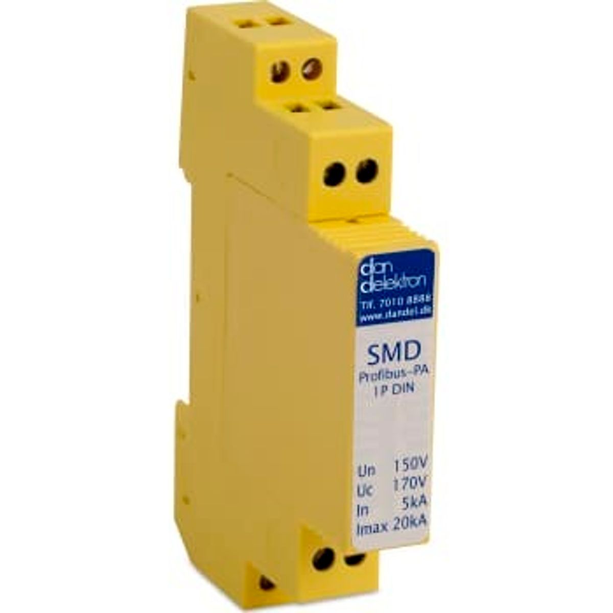 Dan Delektron Transientbeskyttelse SMD Profibus-Pa 1Par f/din-skinne