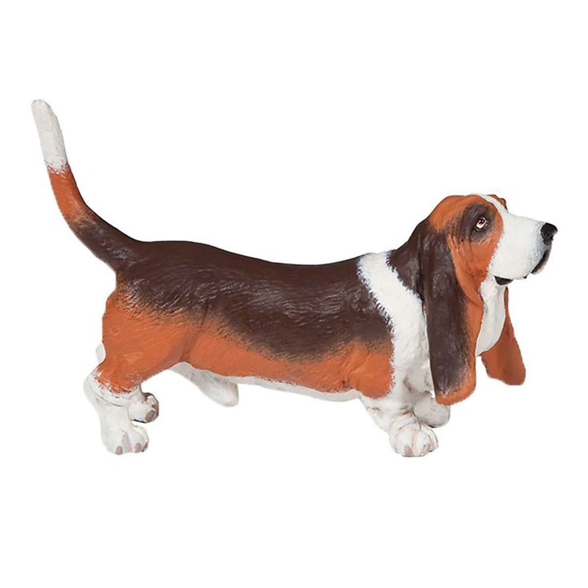 Papo Basset Hund - L: 4 cm