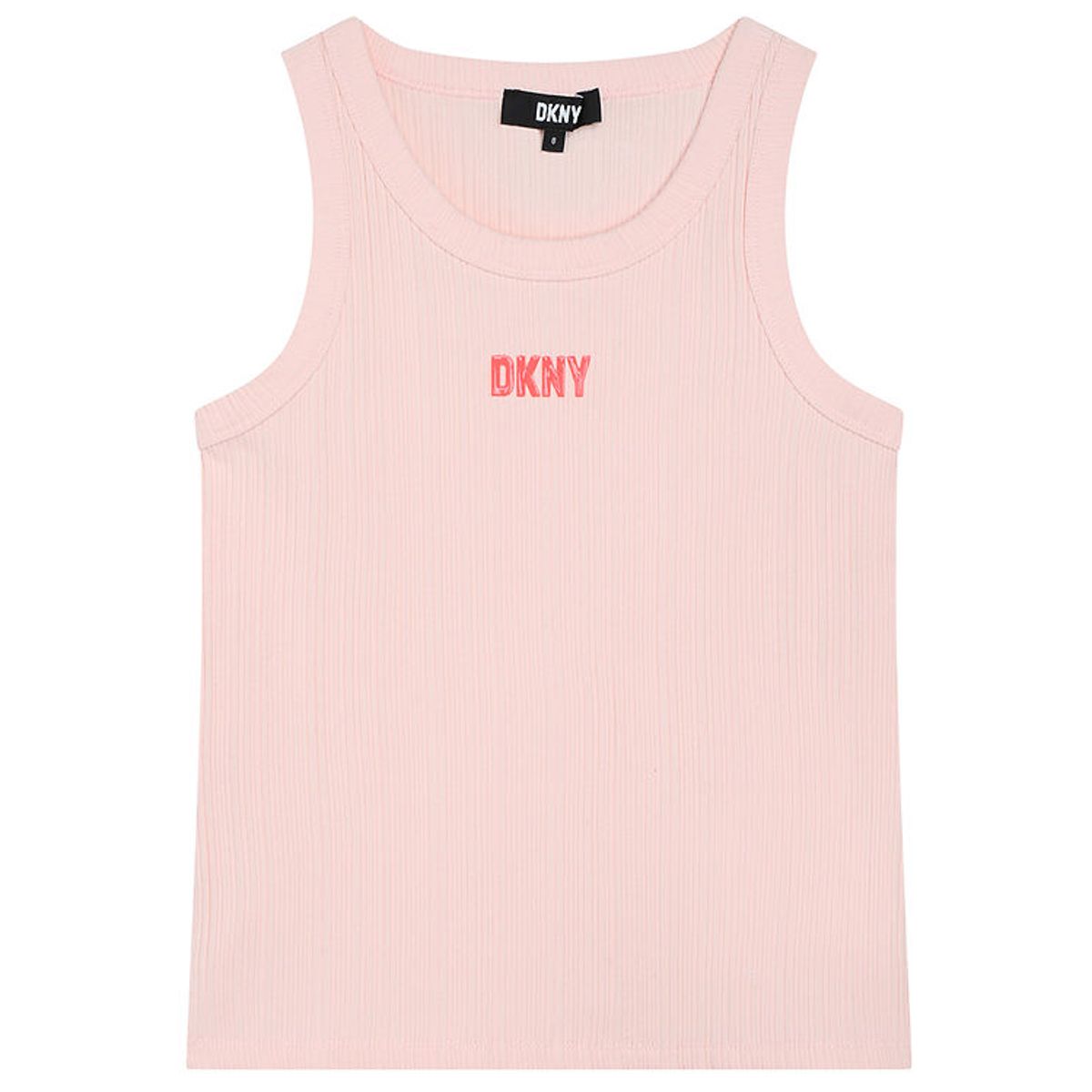 DKNY Tanktop - Rib - Rosa