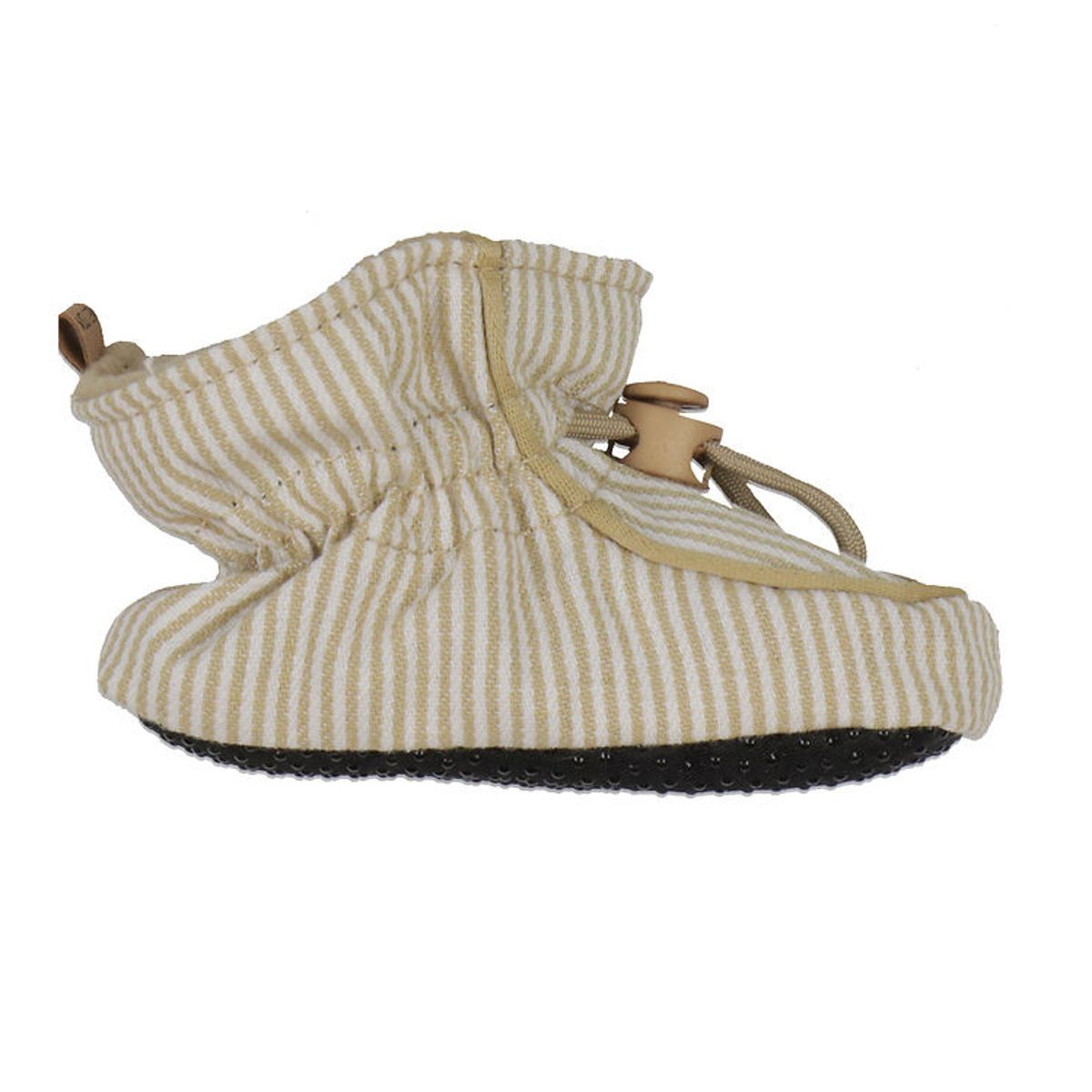 Melton Hjemmesko - Striped - Beige