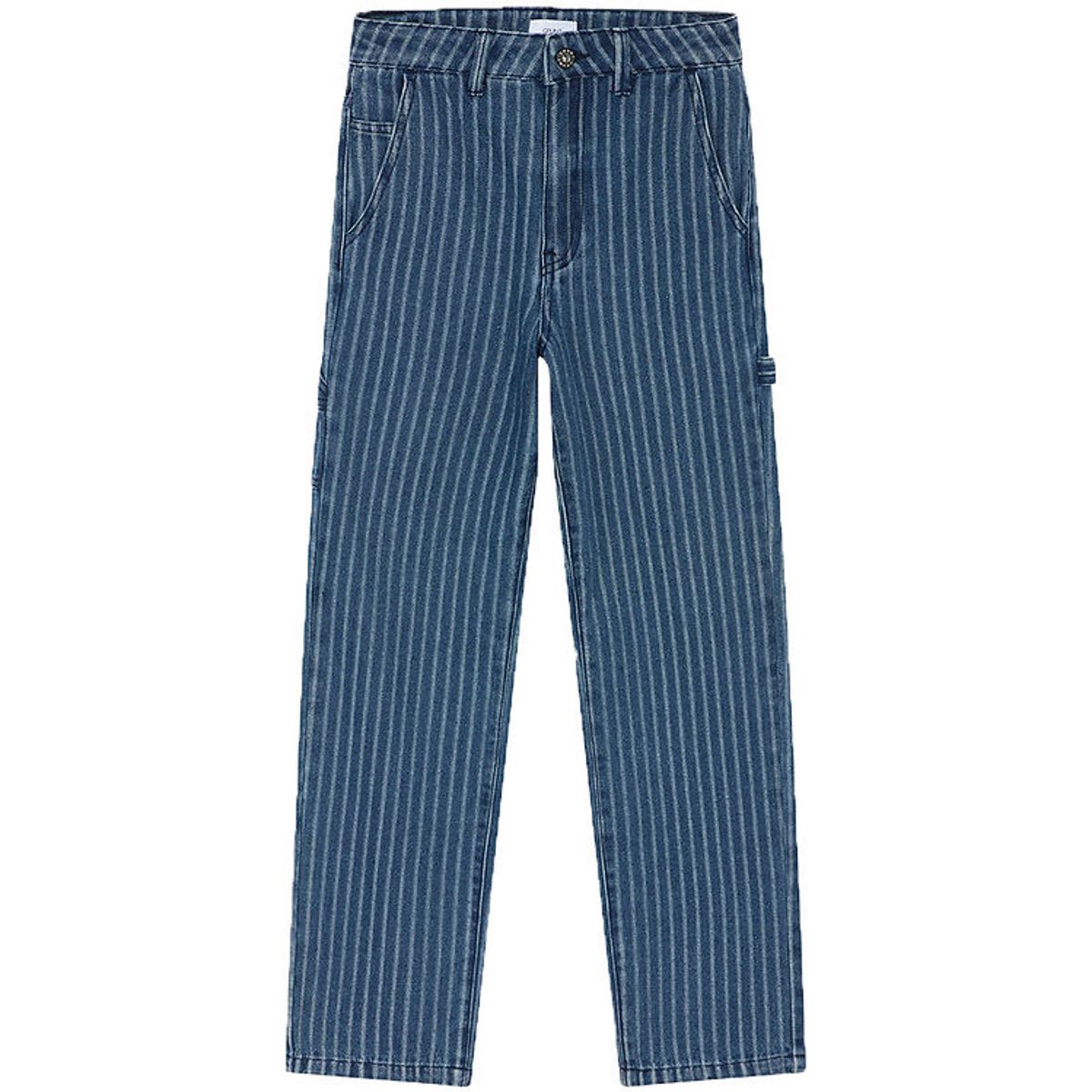 Grunt Jeans - Worker Stripe - Blue