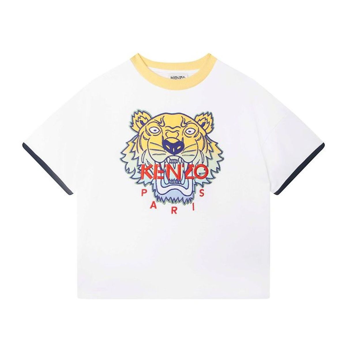 Kenzo T-shirt - Hvid m. Tiger