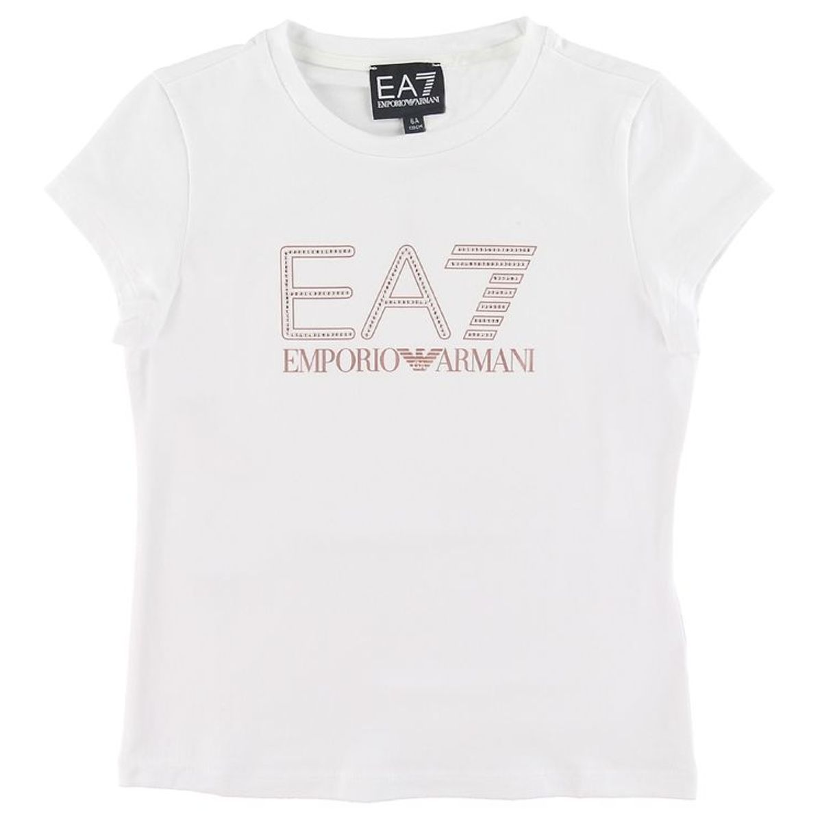 EA7 T-shirt - Hvid m. Logo