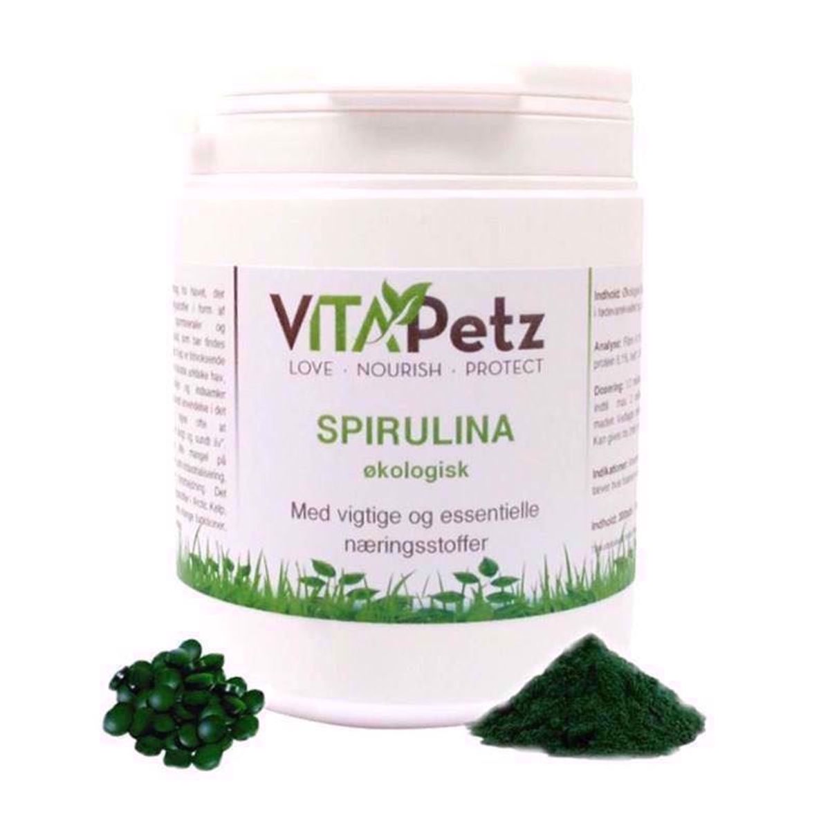 VitaPetz Spirulina, 1000 tabletter