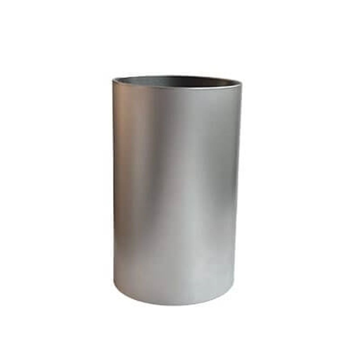 Cylinder, mat aluminium