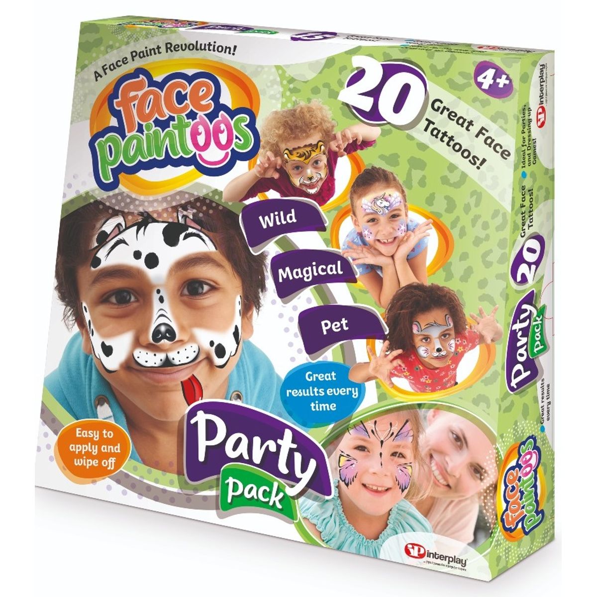 Face Paintoos Party Pakke