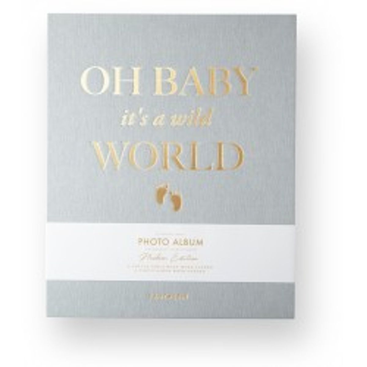 Printworks Baby Photo Album Oh Baby It's A Wild World, Mint - Album