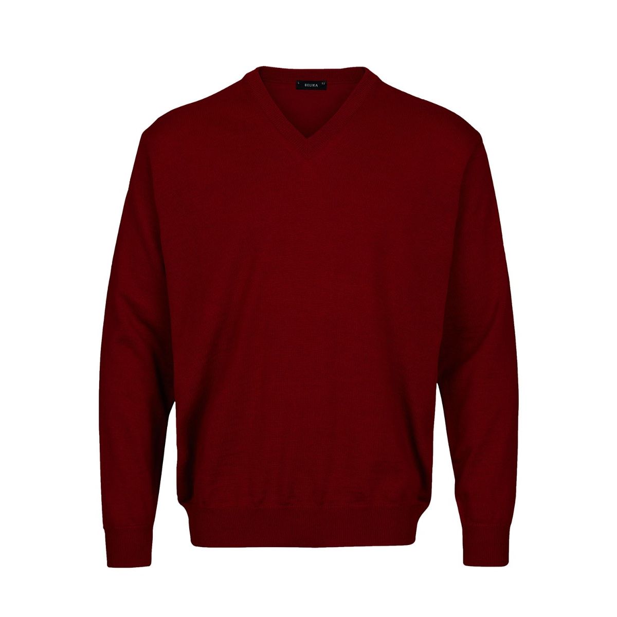 Belika Pullover - V-hals - Burgundy