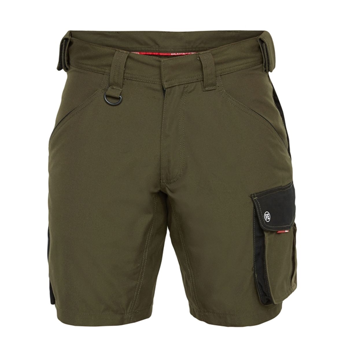 Fe-engel Galaxy Shorts - Forest Green/sort-84