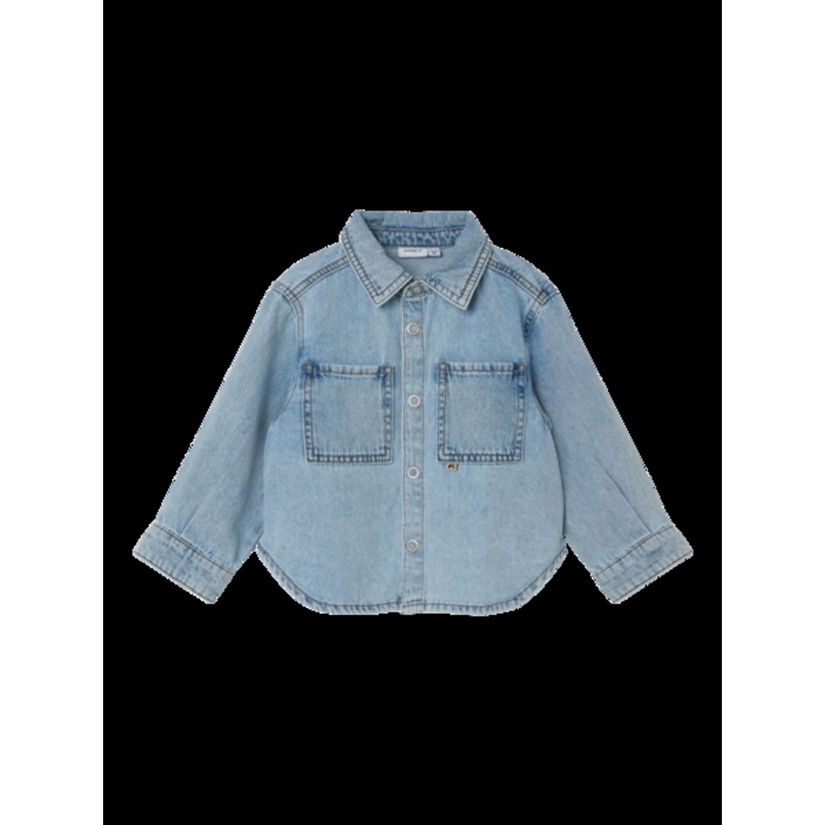 NAME IT Denim Skjorte Ten Light Blue Denim