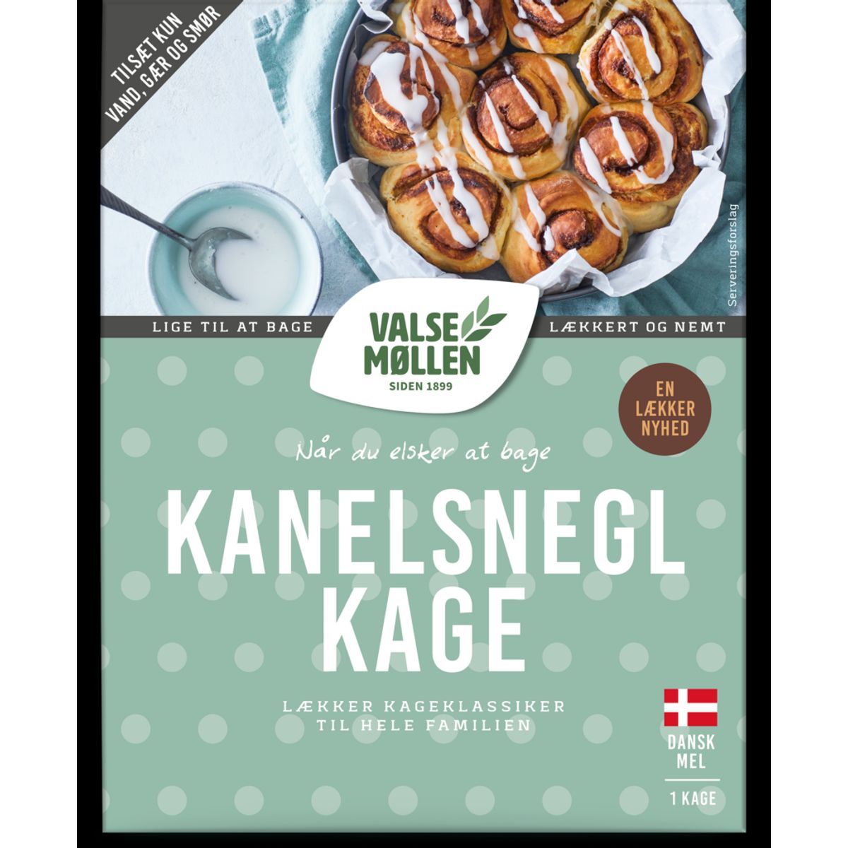 Kanelsneglkage - Valsemøllen