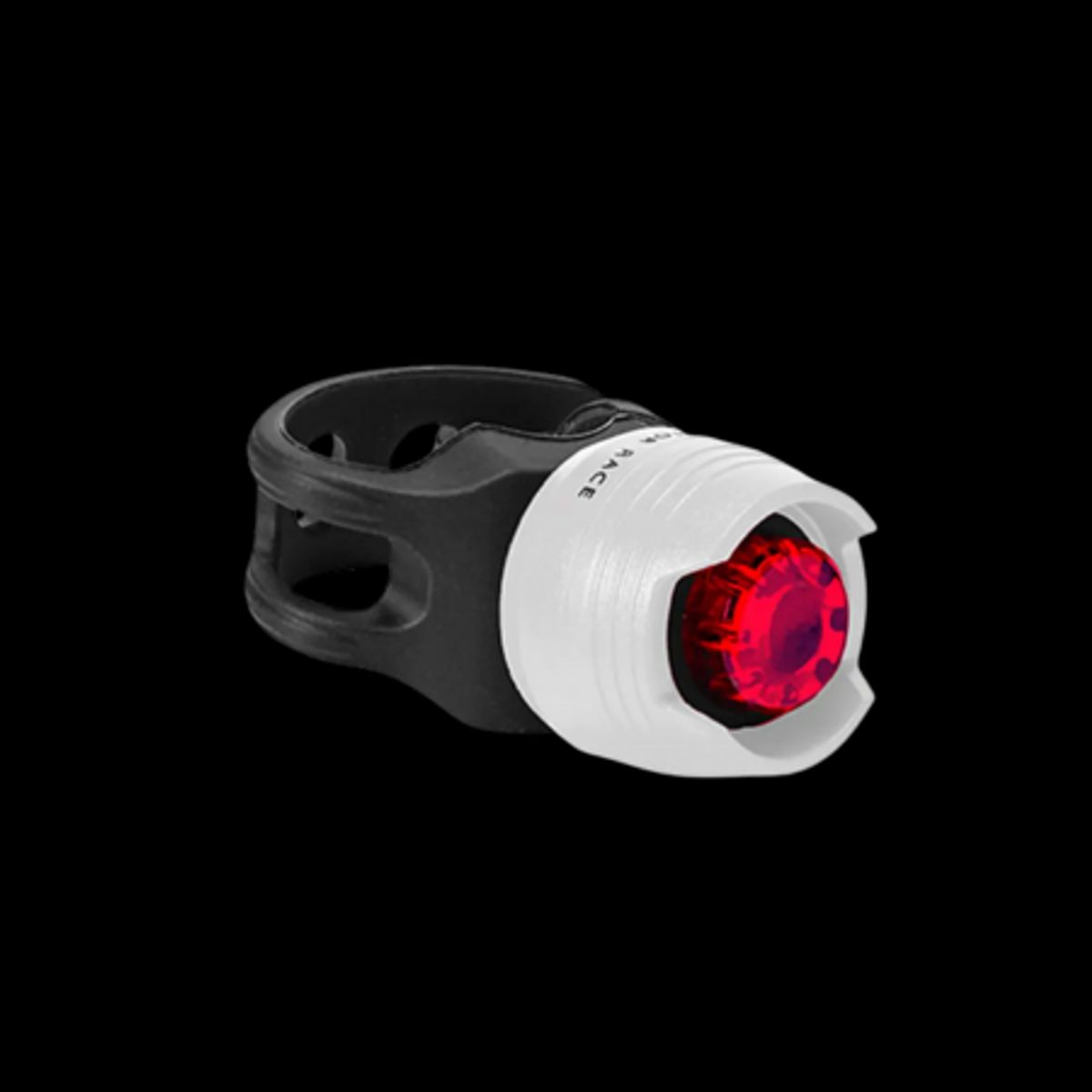 Cube RFR Diamond HQP Rød LED Cykellygte - Hvid