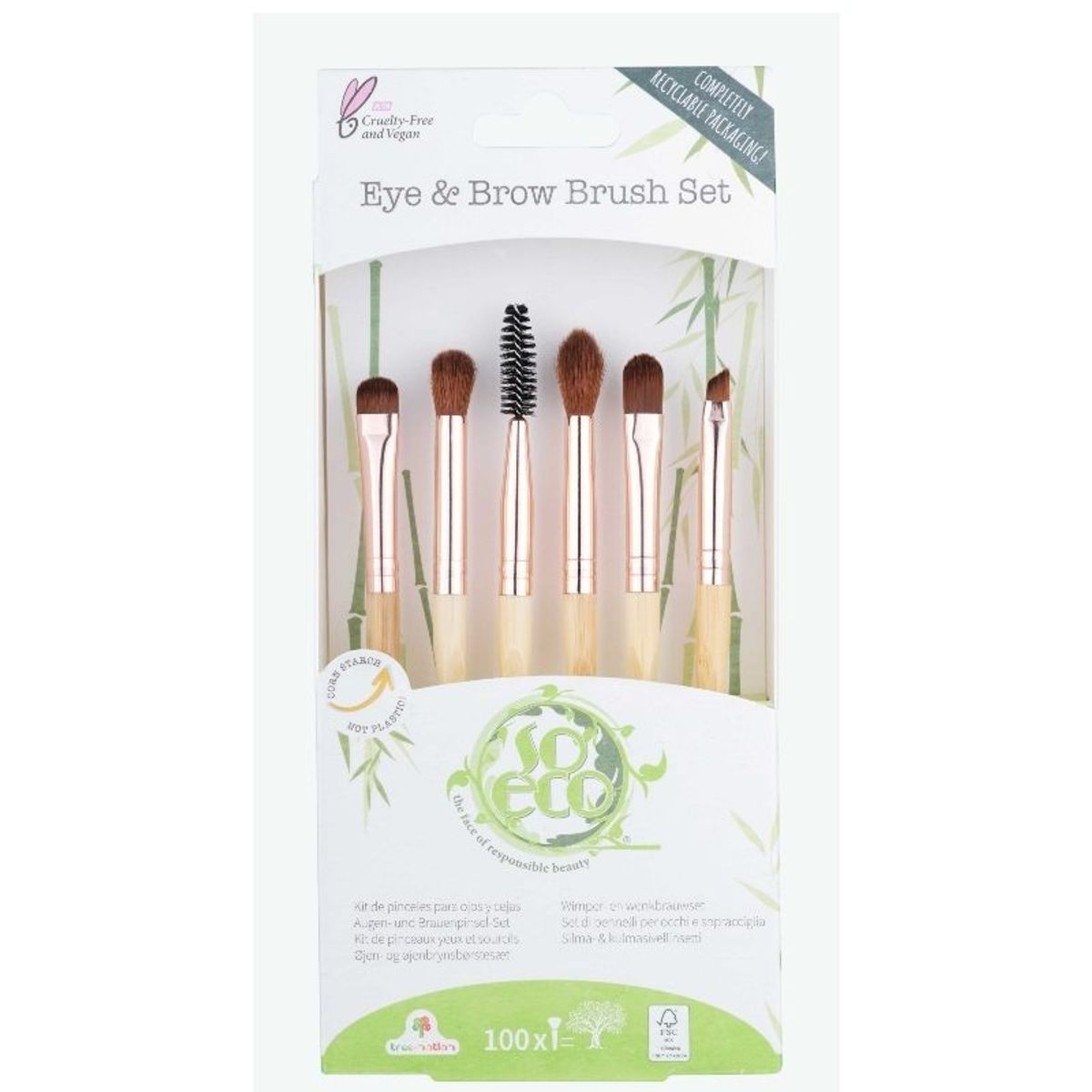 So Eco Eye & Brow Brush Set