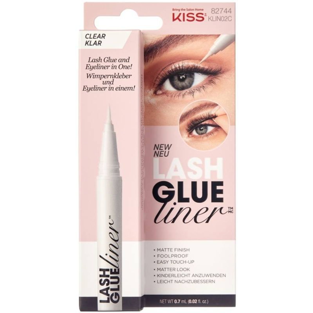 Kiss Lash Glue Liner - Clear