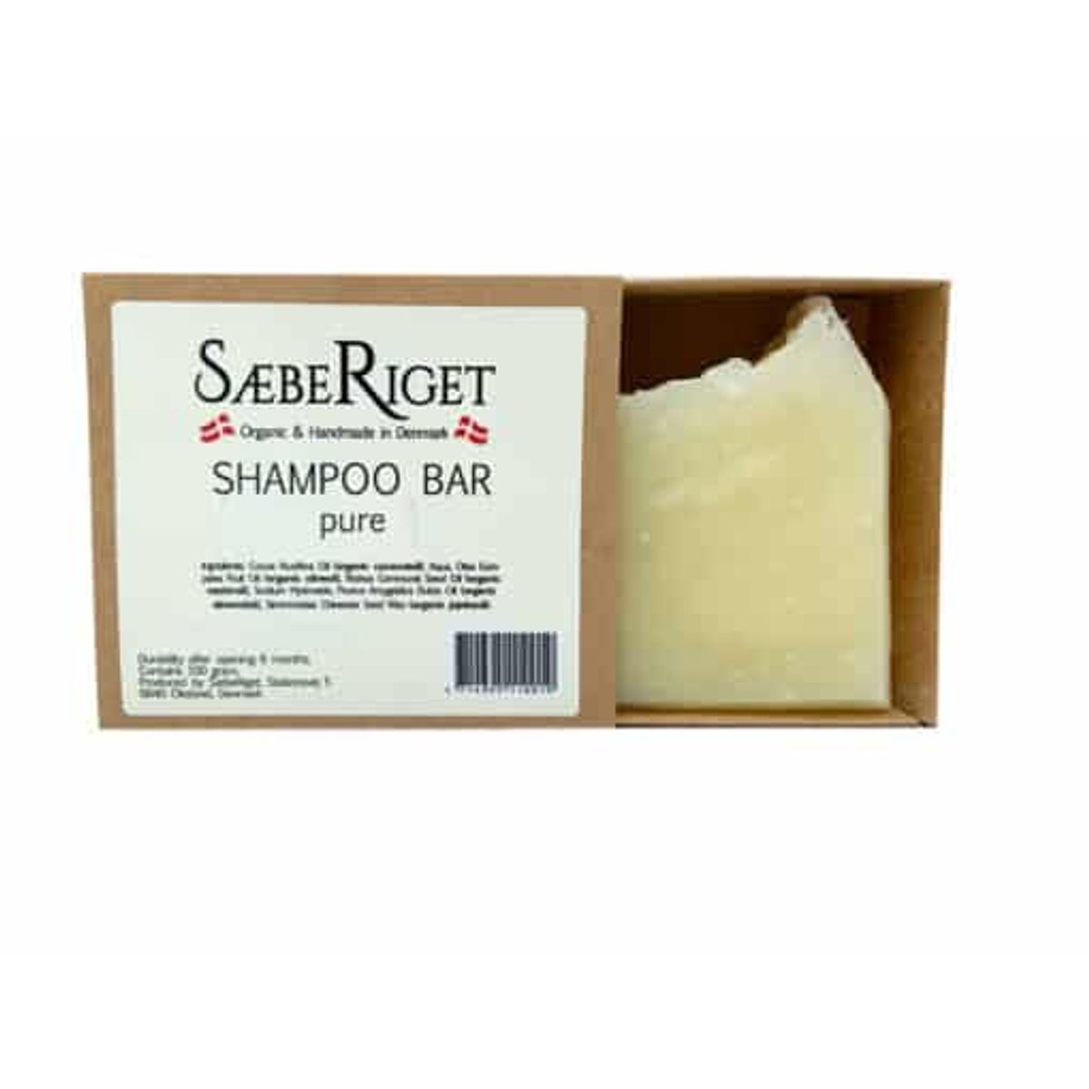 Sæberiget - Shampoobar - Pure