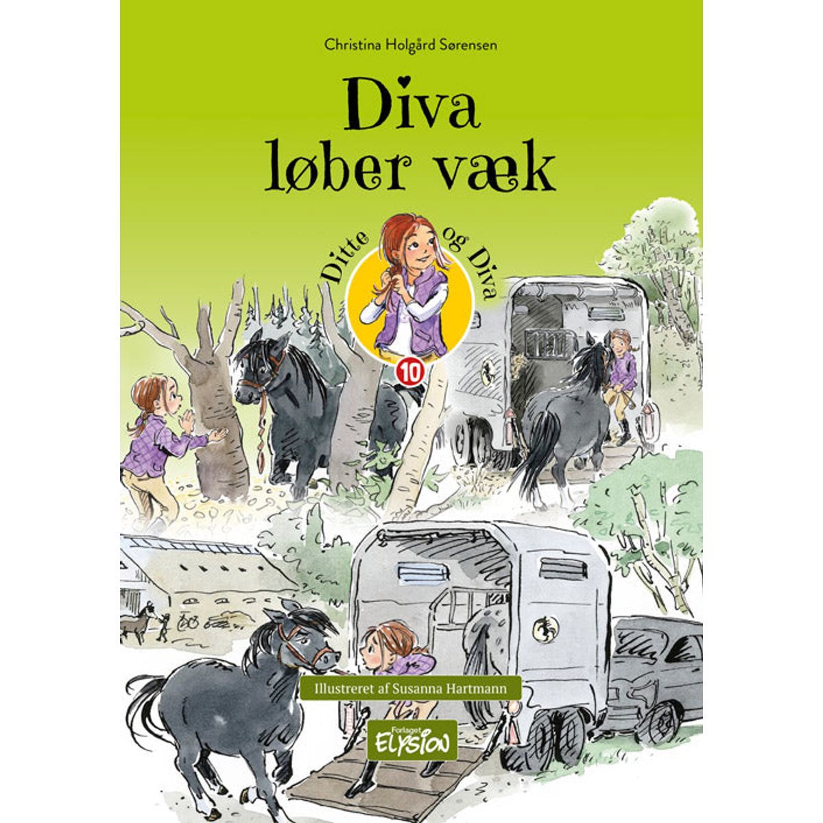 Diva løber væk