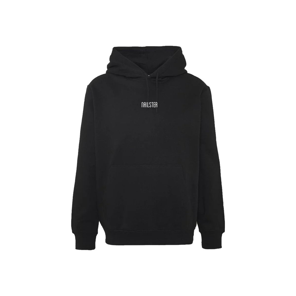 Nailster Hoodie Sort - S