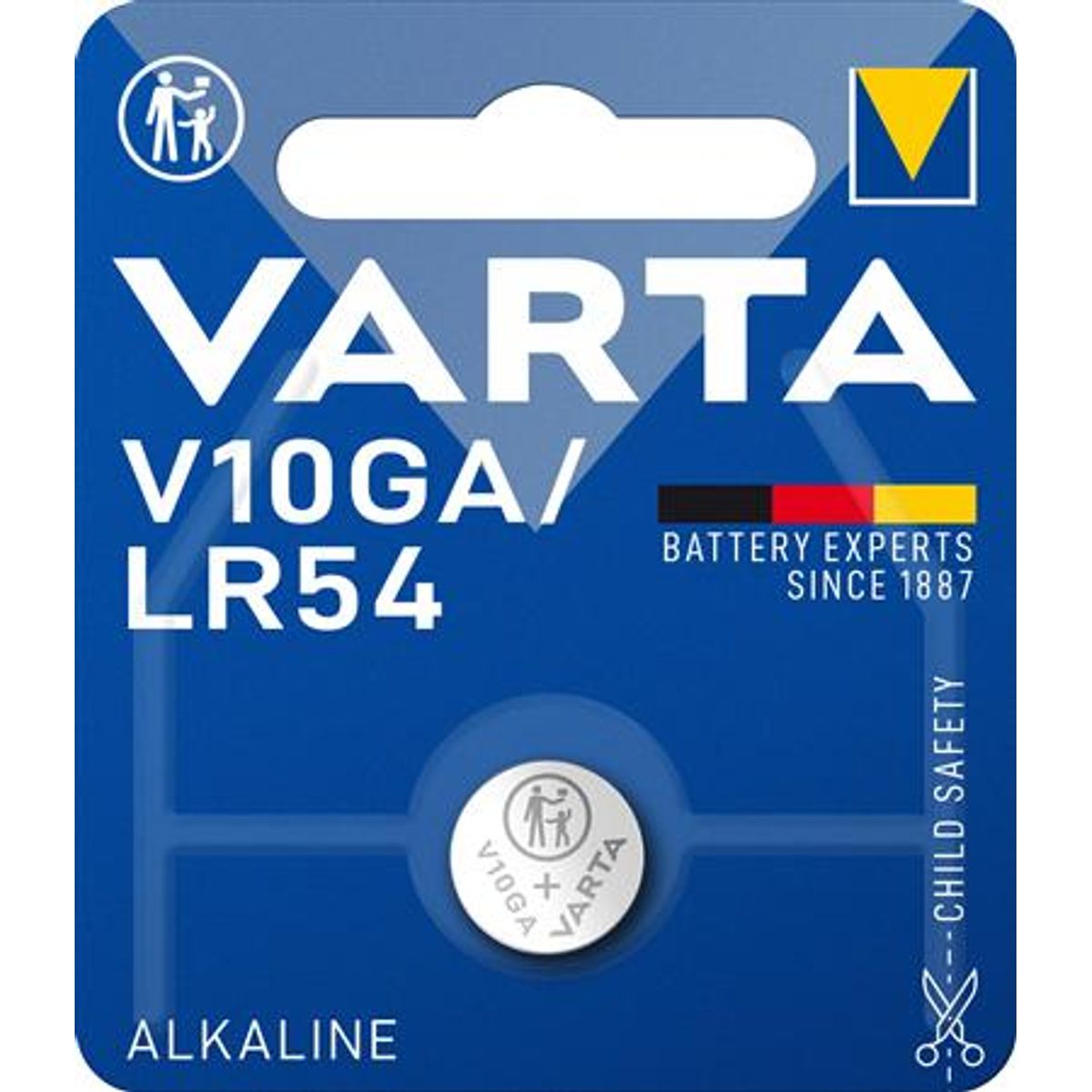 Batteri V10Ga Lr54 1,5V 50Mah