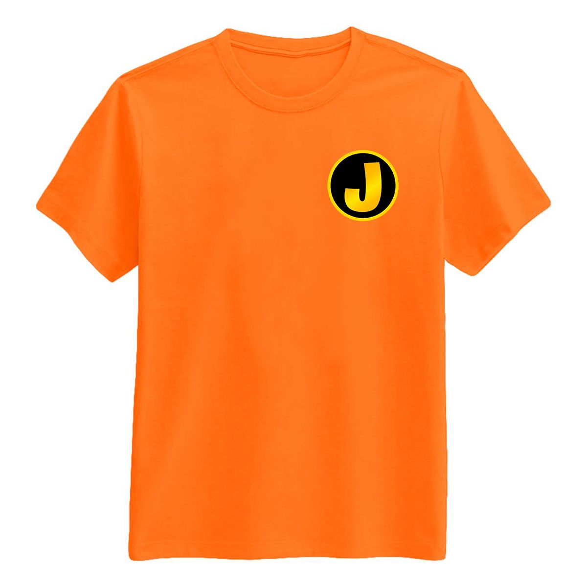 GoldenJ Logo Tee - Orange | 12-14