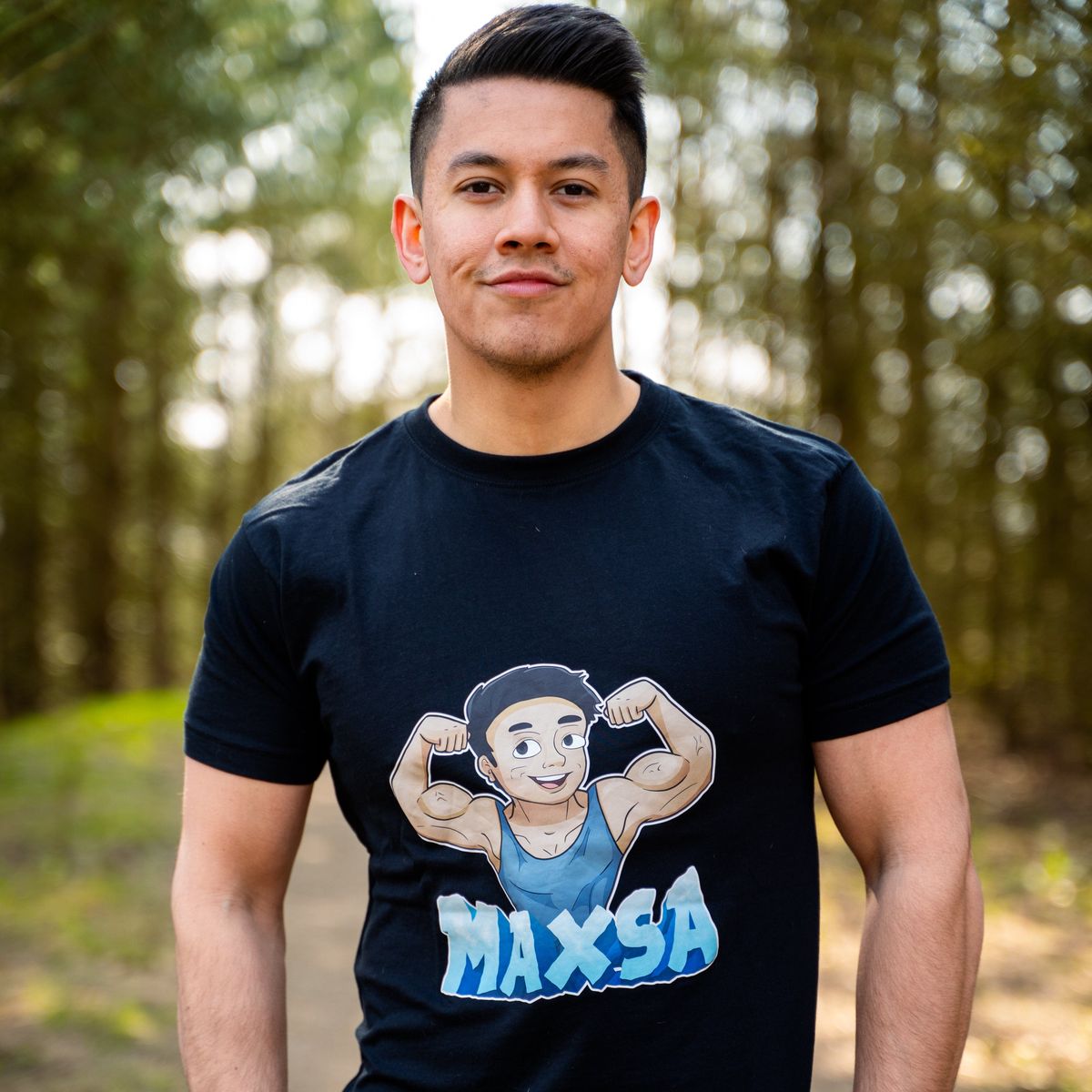 MaXsa Logo Blue t-shirt | XXL