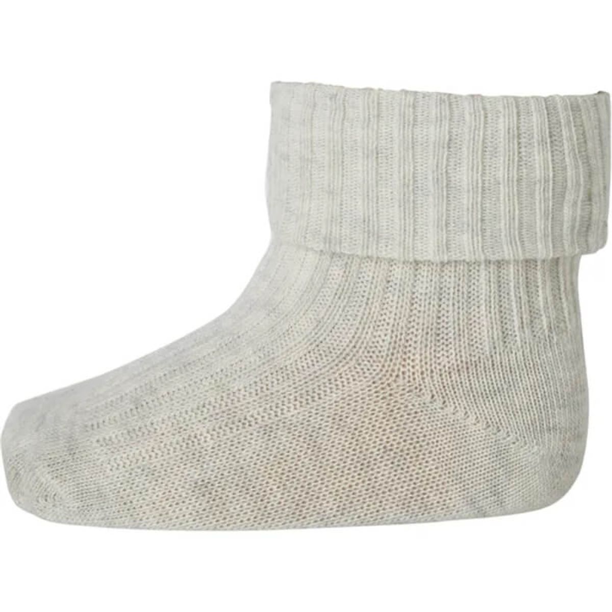 MP Denmark - MP Strømper Anklesock - Creme Melange - 25-28