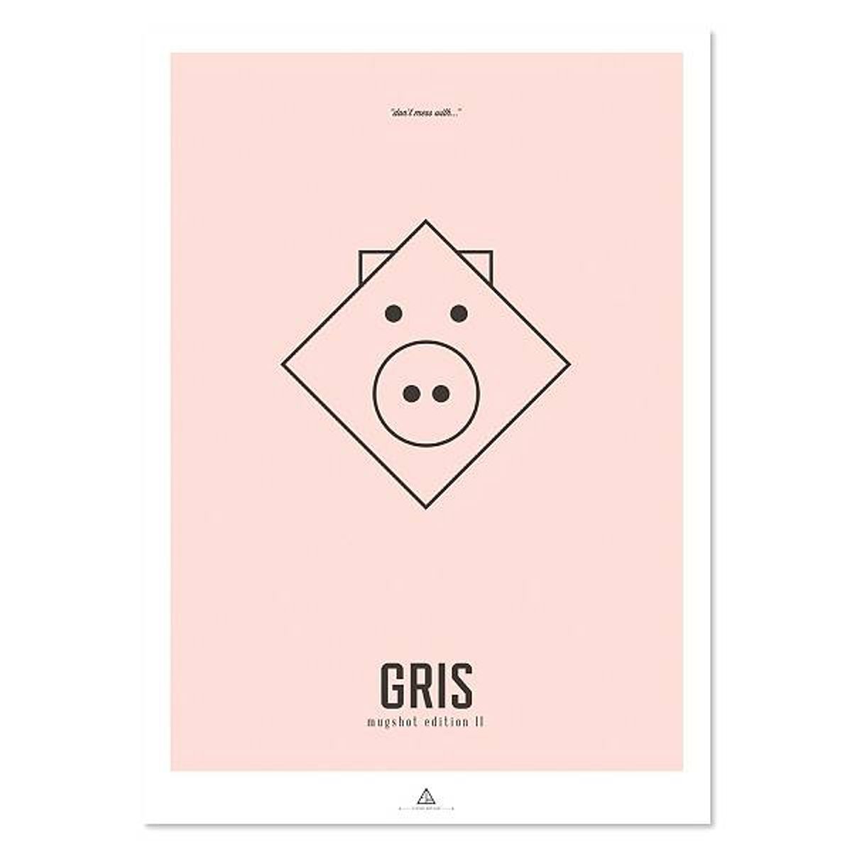 Arthur Zoo - First Edition - "Gris" - A3