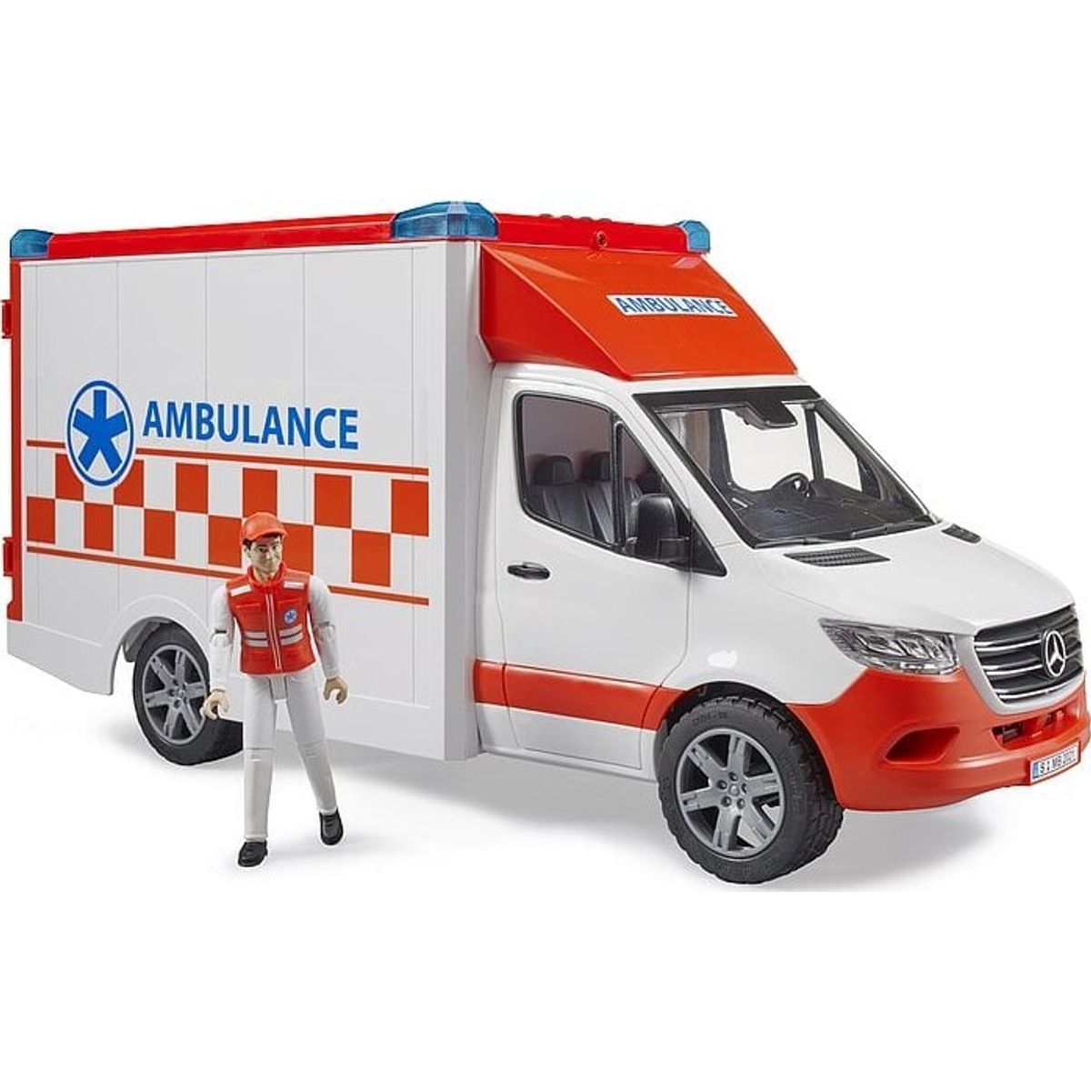 Bruder - Mercedes Ambulance Med Figur - 2676