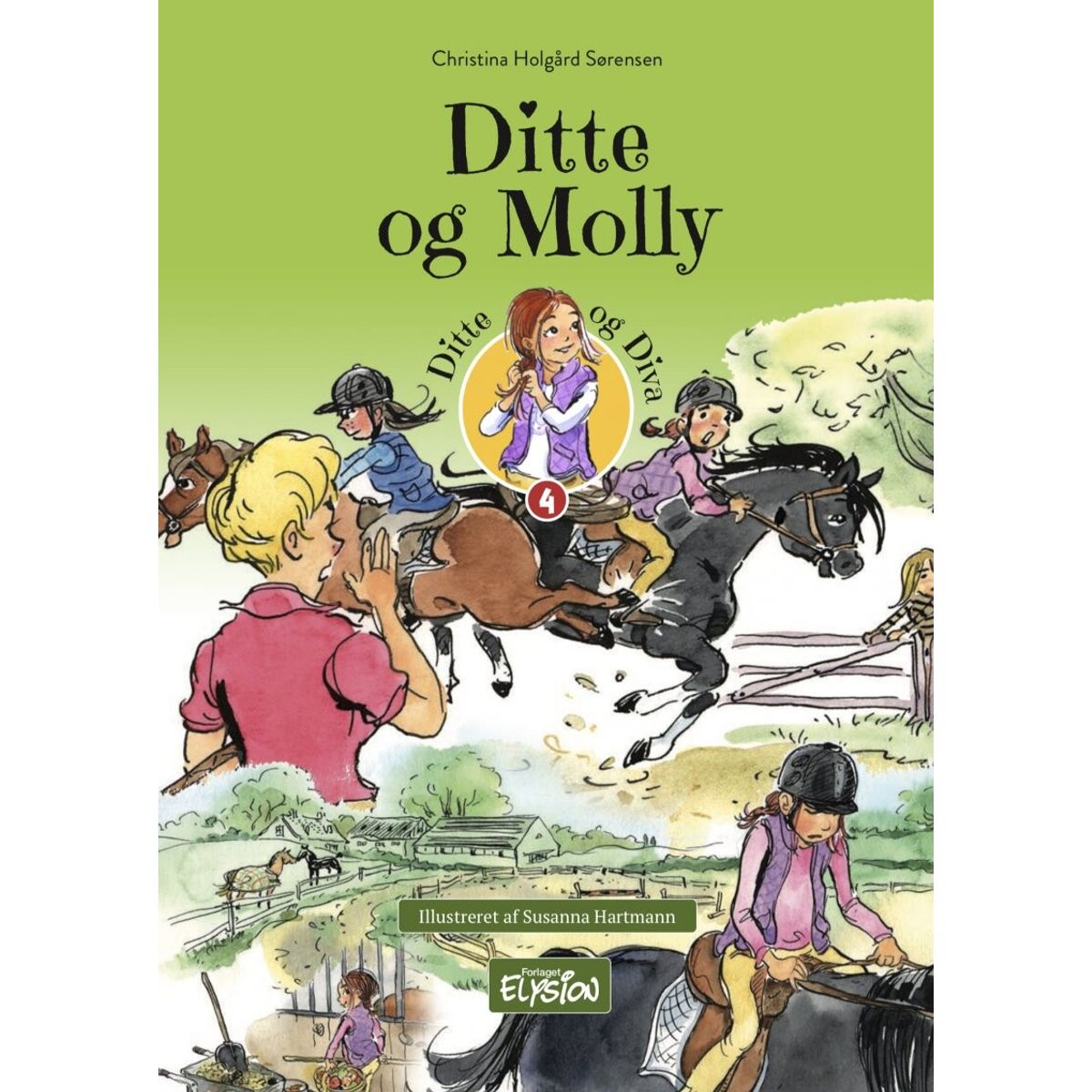 Ditte Og Molly - Christina Holgård Sørensen - Bog