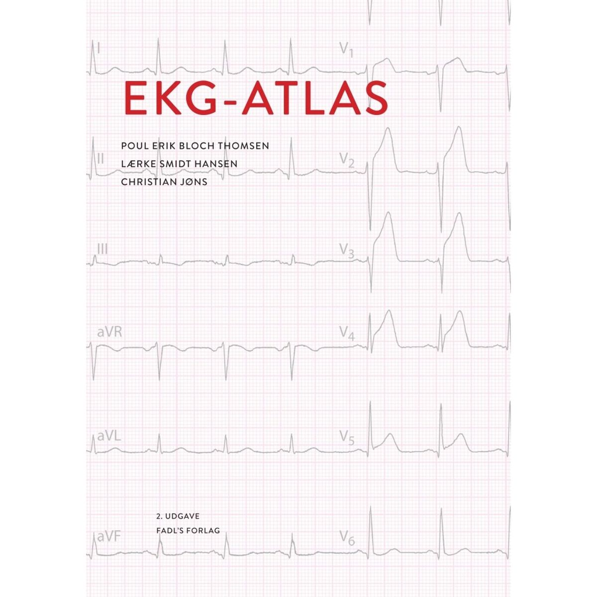 Ekg-atlas - Poul Erik Bloch Thomsen - Bog