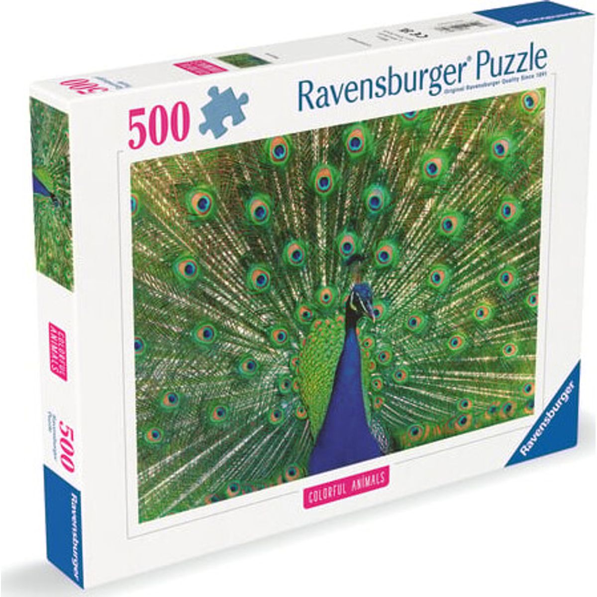 Ravensburger - Peacock - 500 Brikker