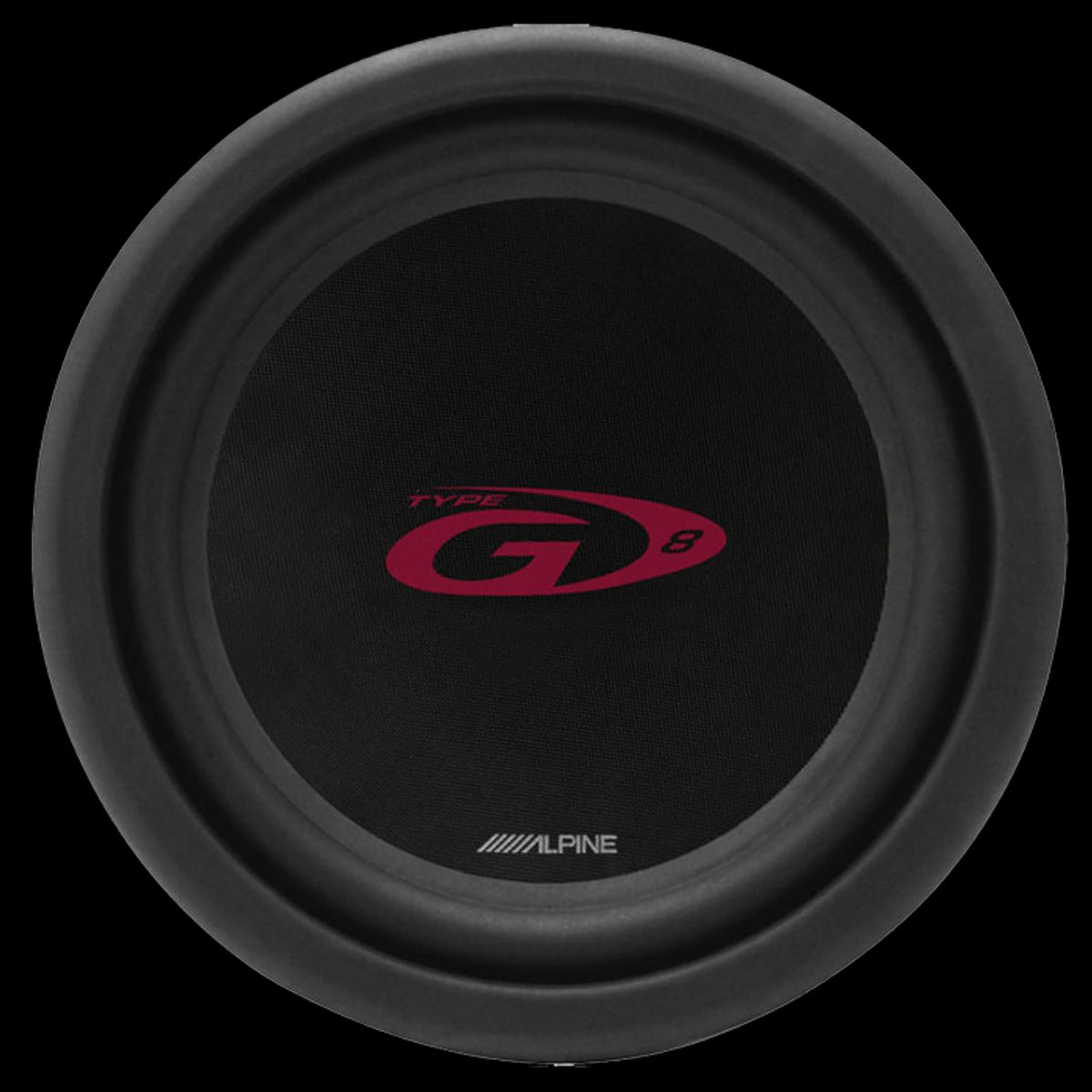 Alpine 8" subwoofer g-serie