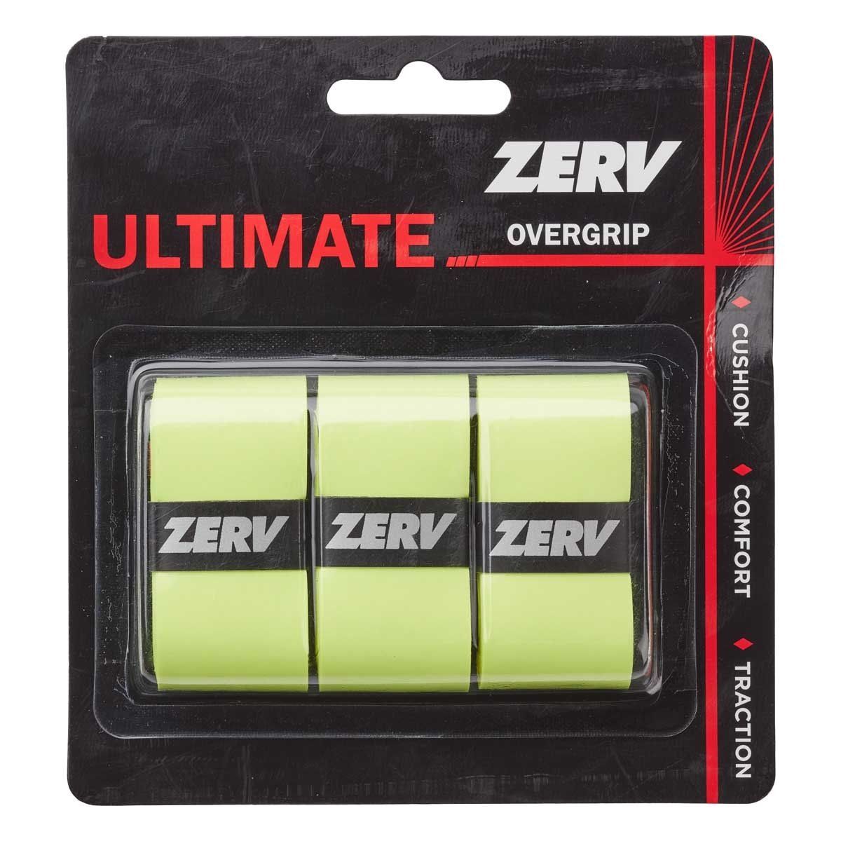 ZERV Ultimate Overgrip Gul 3-pak