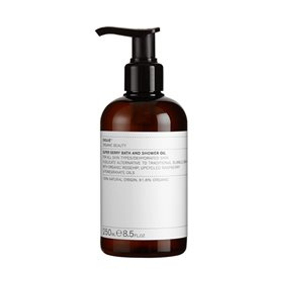 Evolve Bath and Shower Oil Super Berry &bull; 250ml.