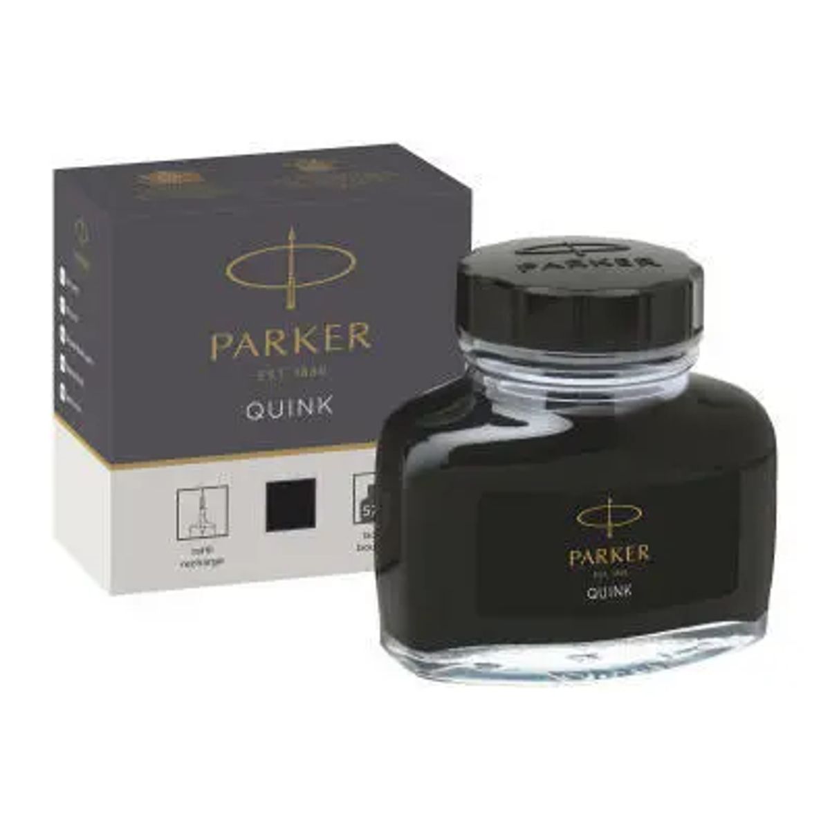 Blæk Parker quink sort