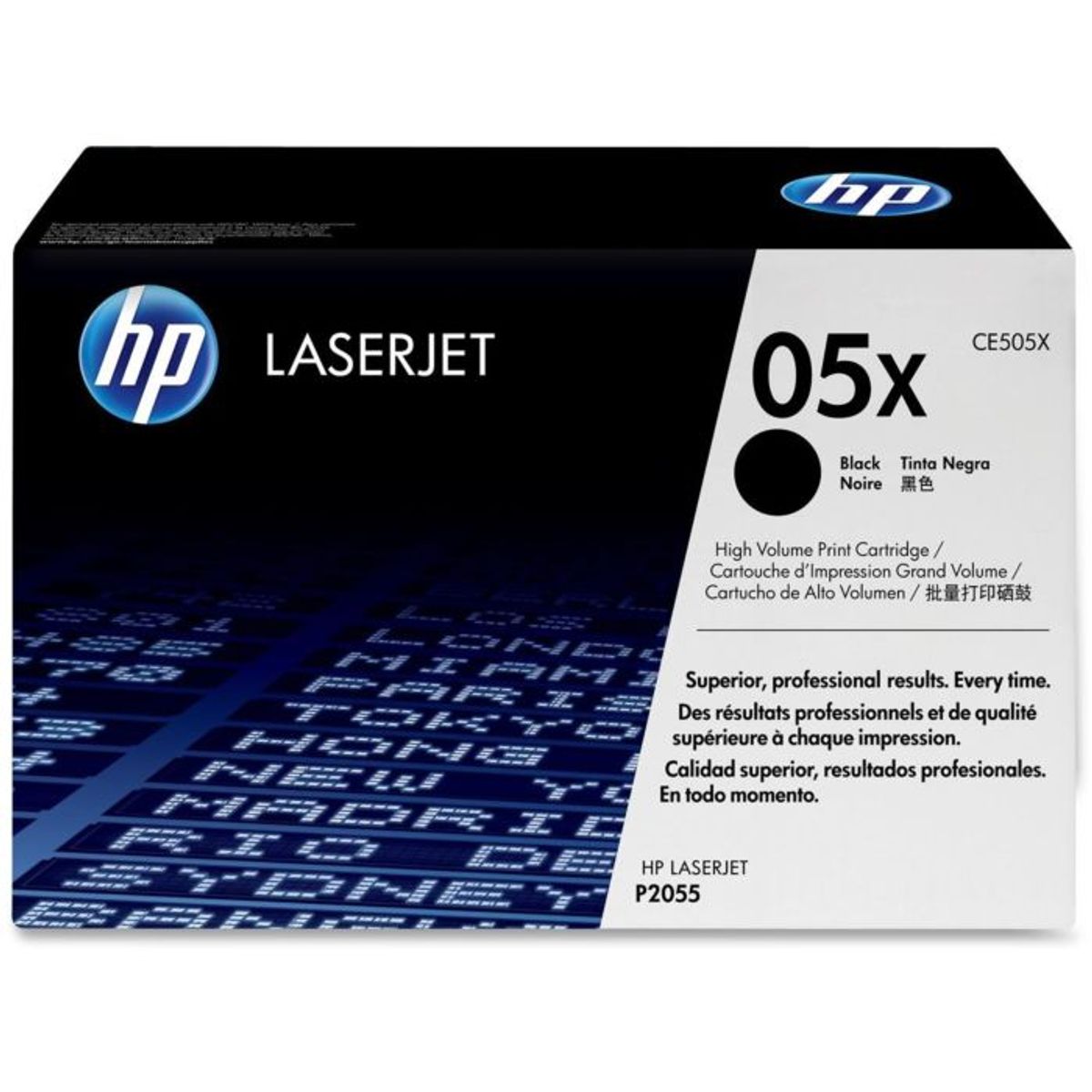 HP 05X CE505XD Sort Lasertoner, 2 x 6.500 sider