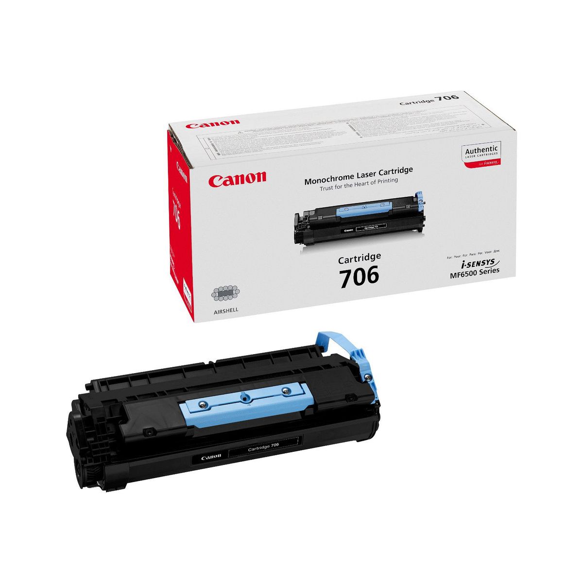 Canon 706 0264B002AA Sort Lasertoner, 5.000 sider