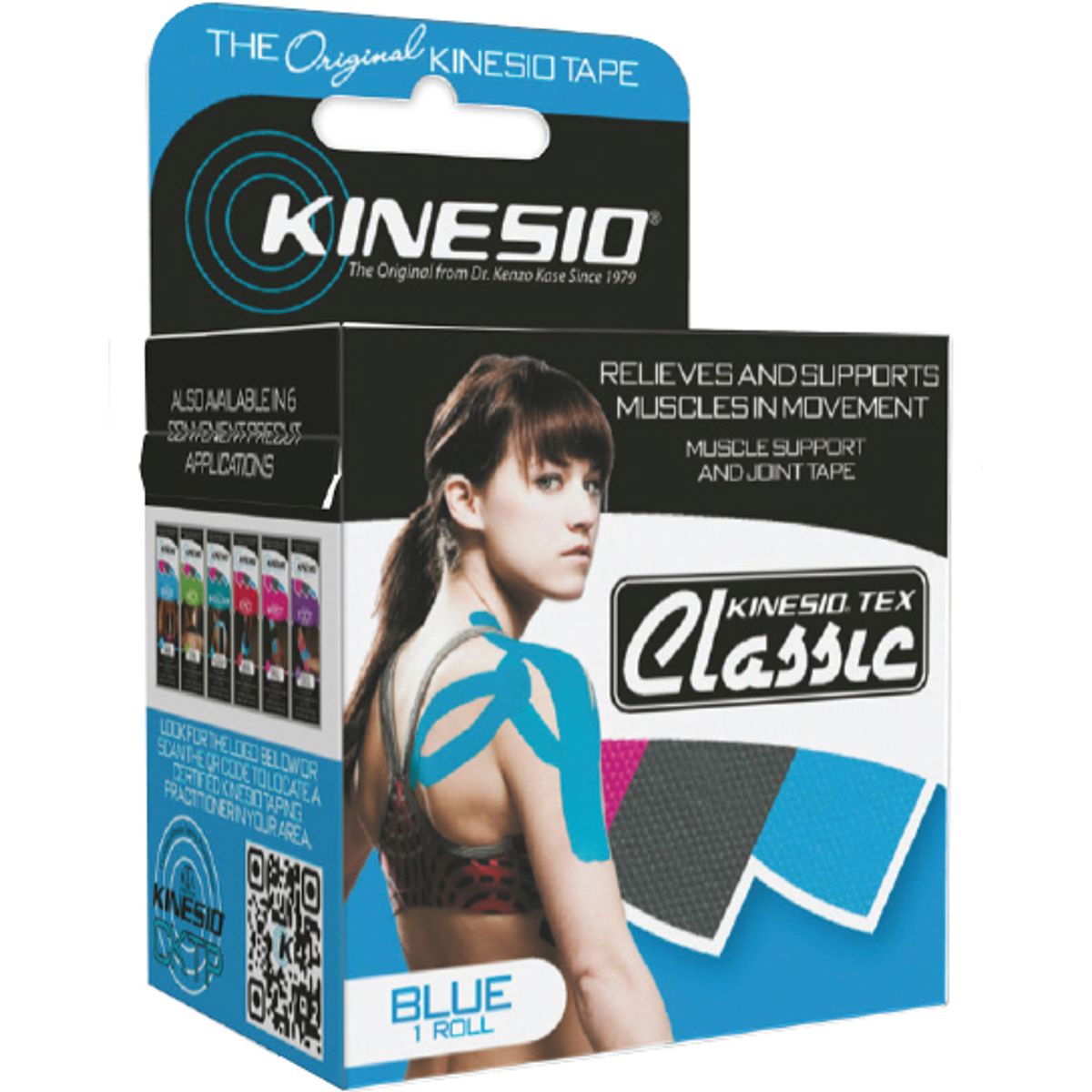 Kinesio Tex Classic Blå (5cm x 4m)