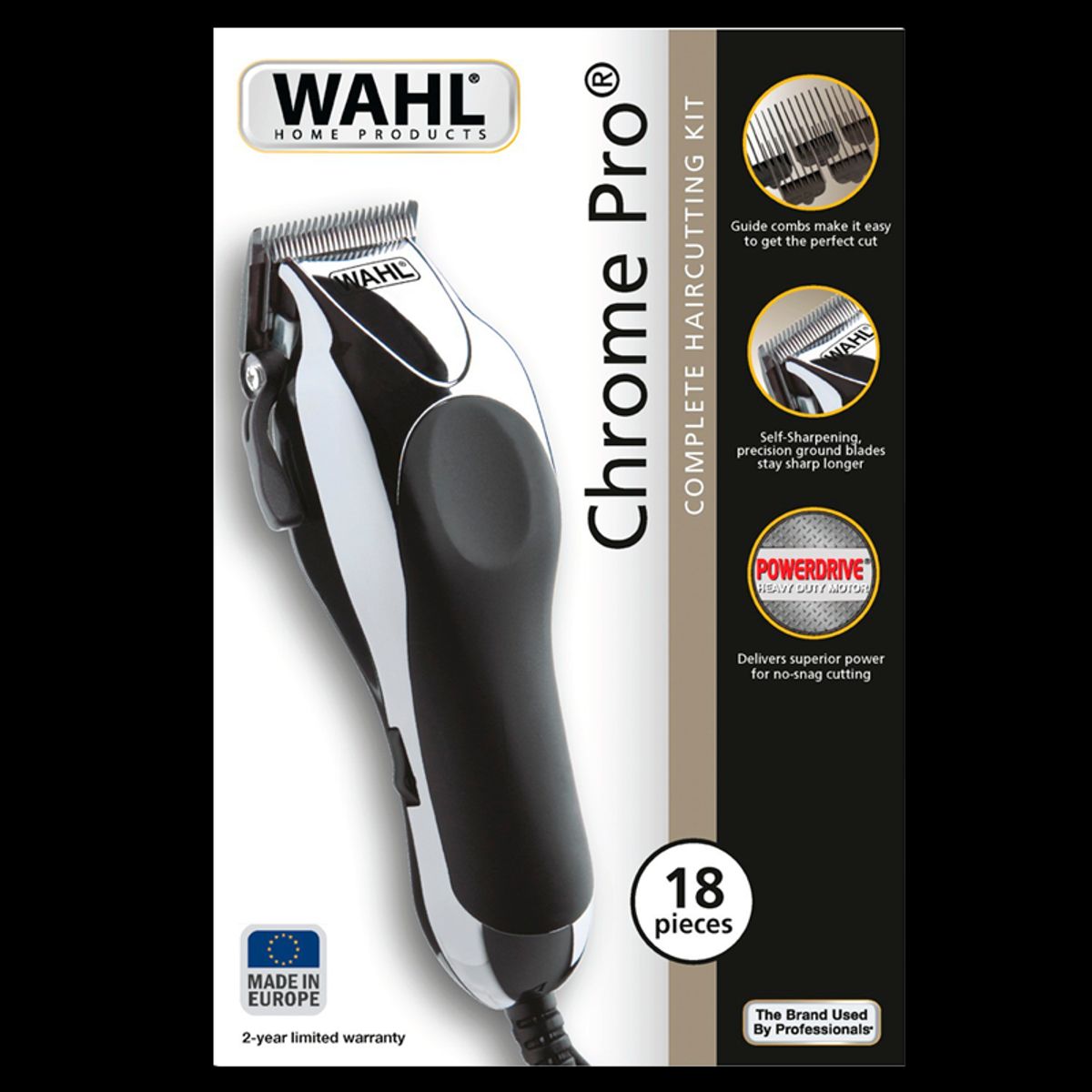 Wahl Hårklipper Chrome Pro