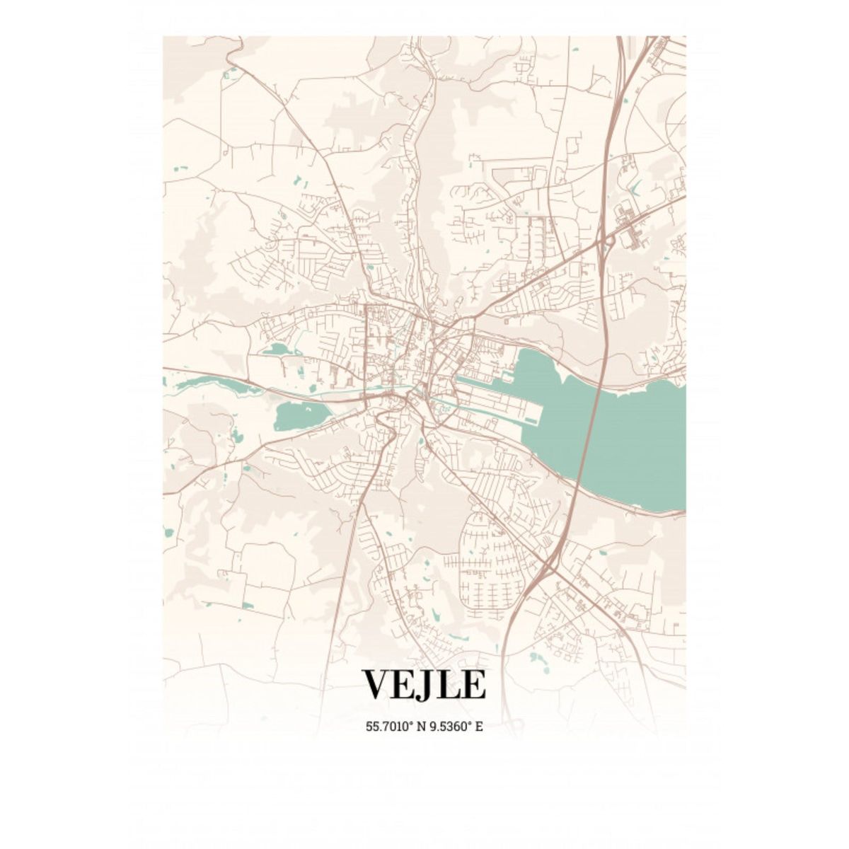 Vejle 30x42 cm (A3)