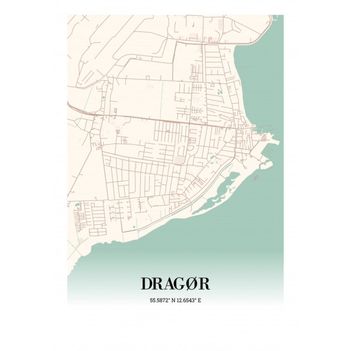 Dragør 42x60 cm (A2)