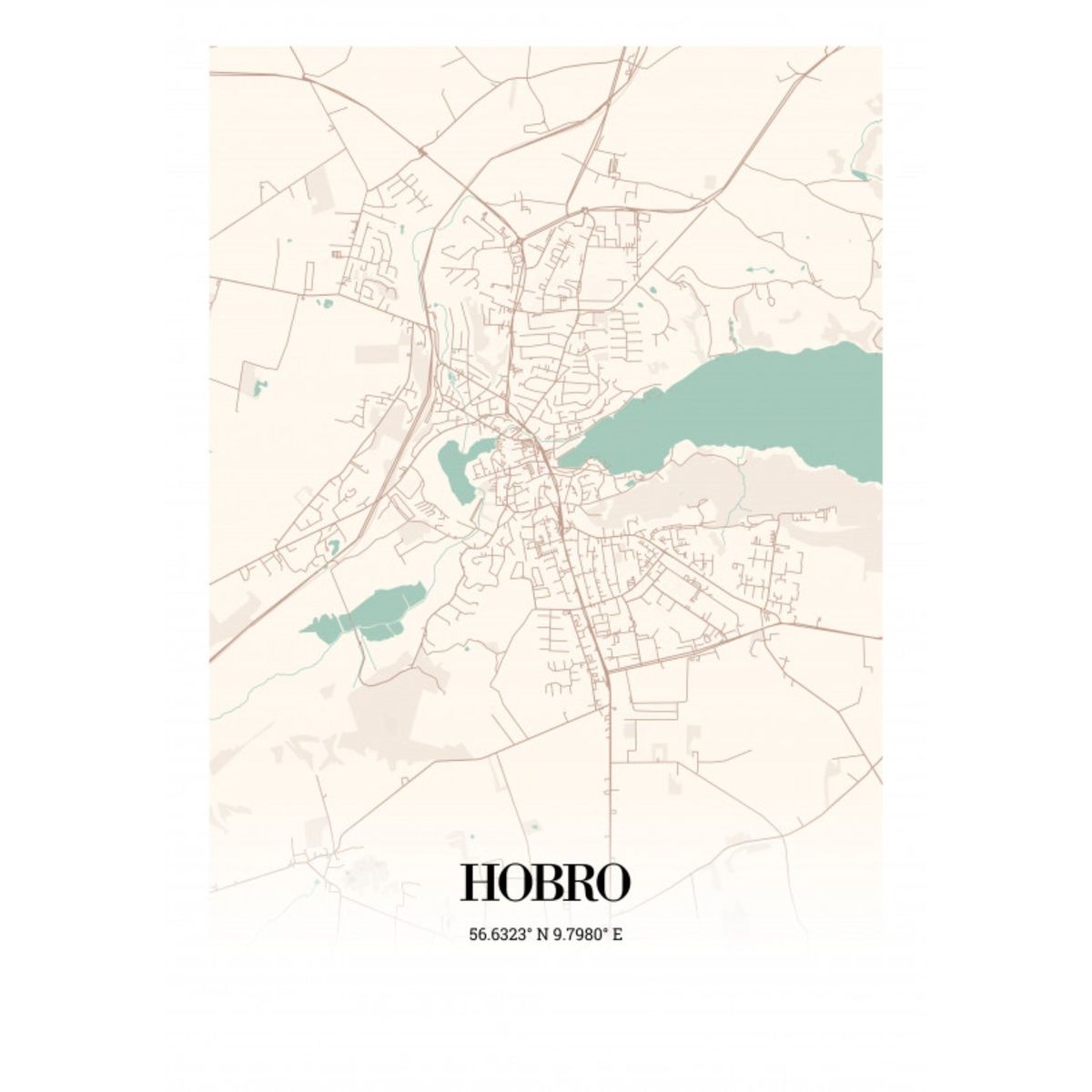 Hobro 42x60 cm (A2)