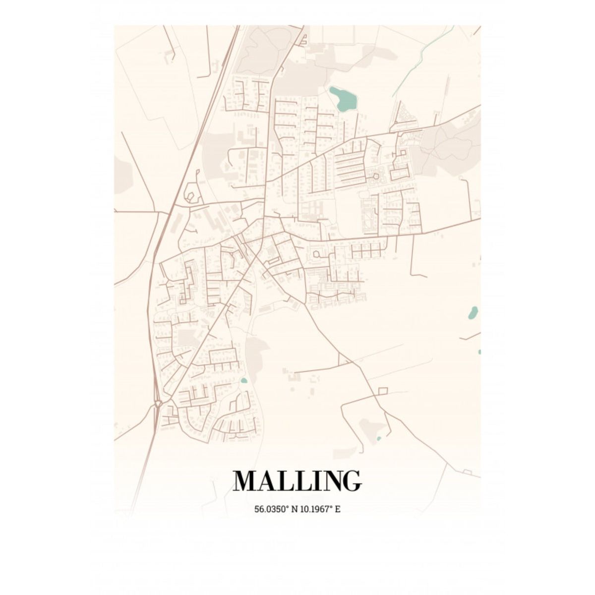 Malling 21x30cm (A4)