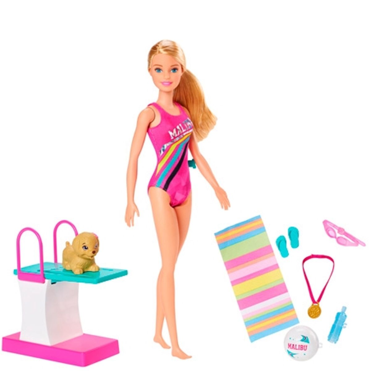 Barbie Swimmer Legesæt