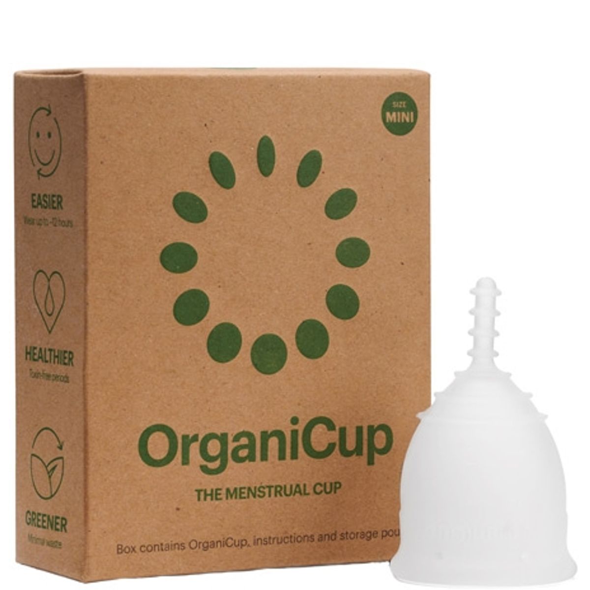 OrganiCup Menstruationskop - Mini