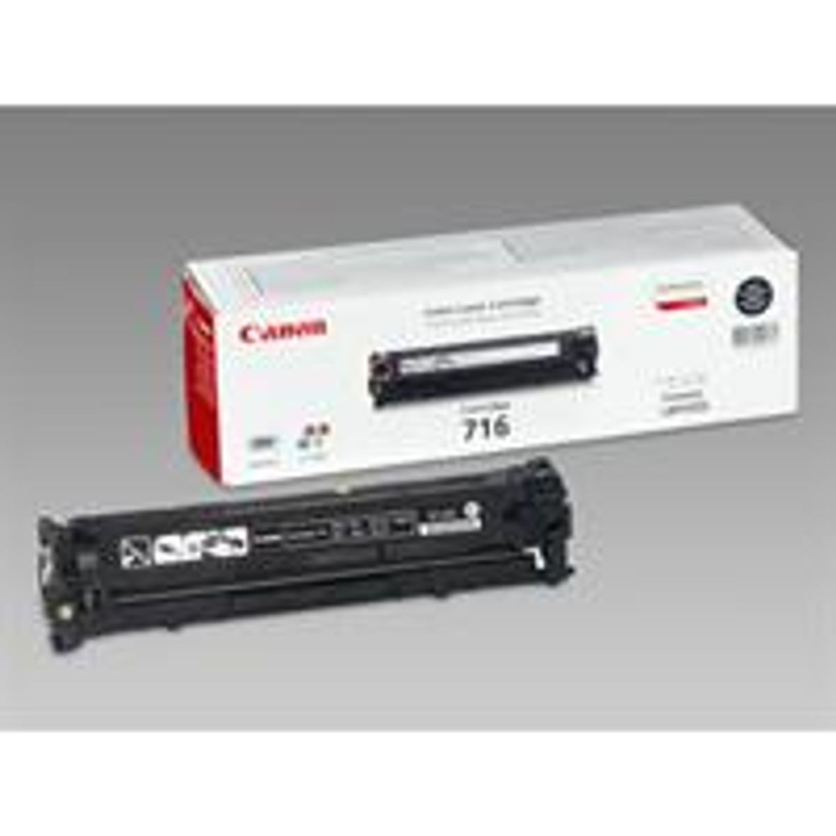 Sort lasertoner 716BK - Canon - 2.300 sider.