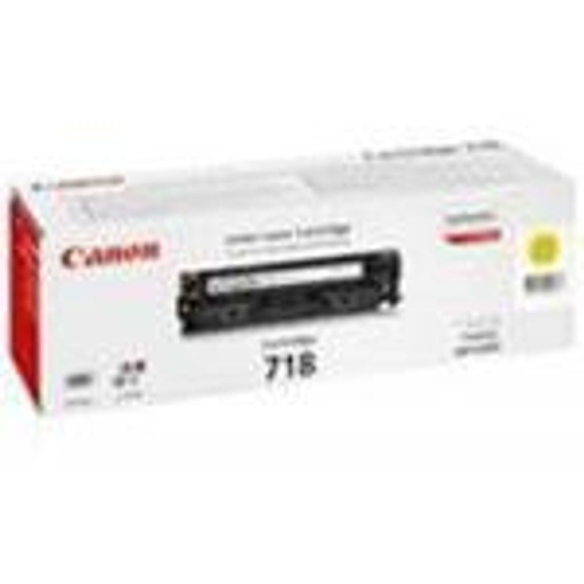 Gul lasertoner 718Y - Canon - 2.900 sider.